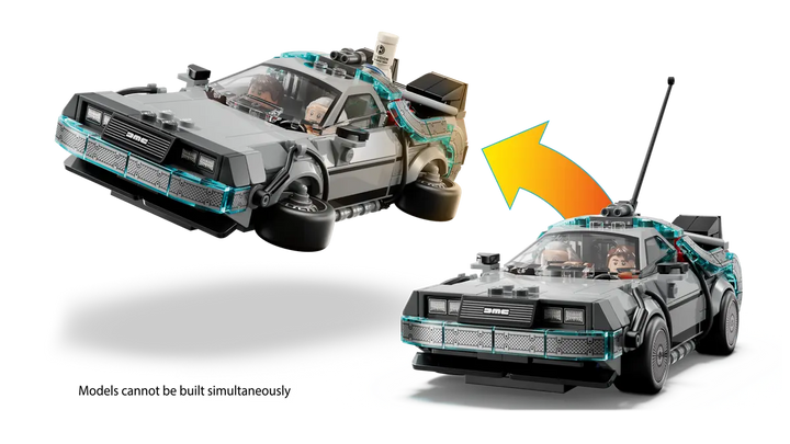 LEGO® Speed Champions Time Machine from Back to the Future 77256