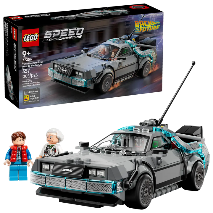 LEGO® Speed Champions Time Machine from Back to the Future 77256