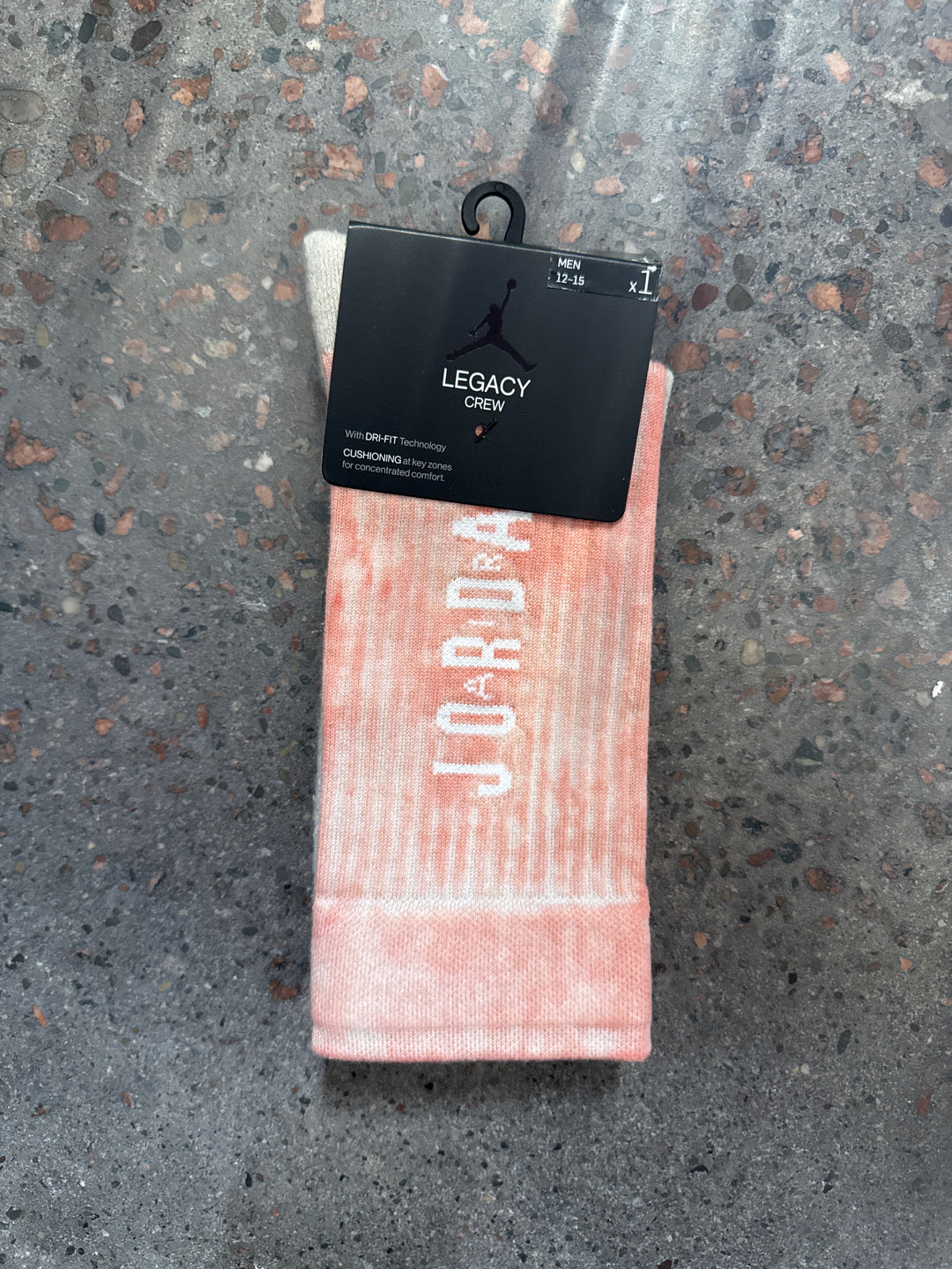 Air Jordan Legacy DNA Tie-Dye Socks ‘Salmon’