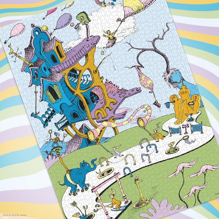 Dr. Seuss “Oh, The Places You'll Go” 1000 Piece Jigsaw Puzzle