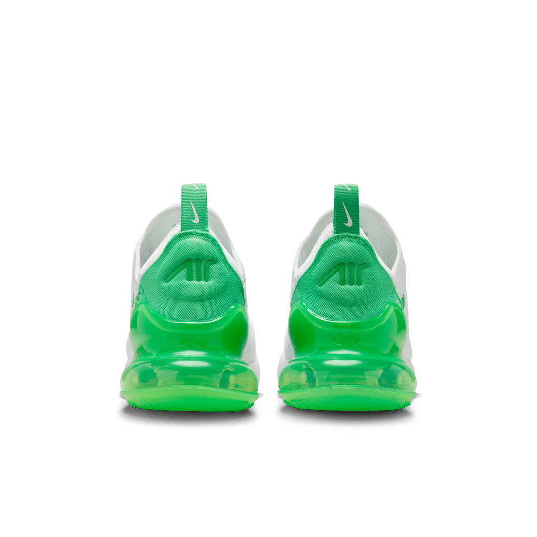 Nike air 270 top white and green