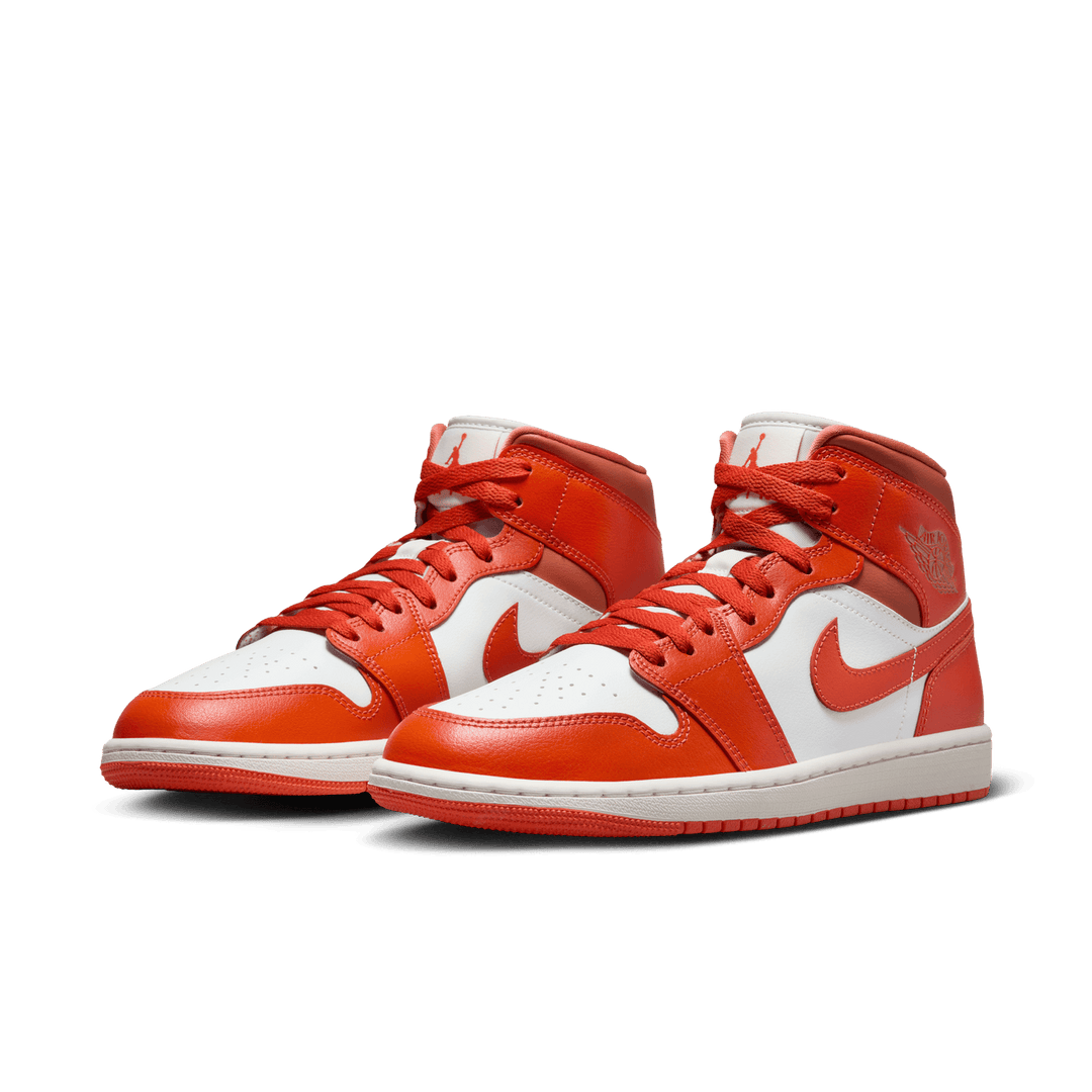 Women's Air Jordan 1 Mid 'Summit White/Cosmic Clay'