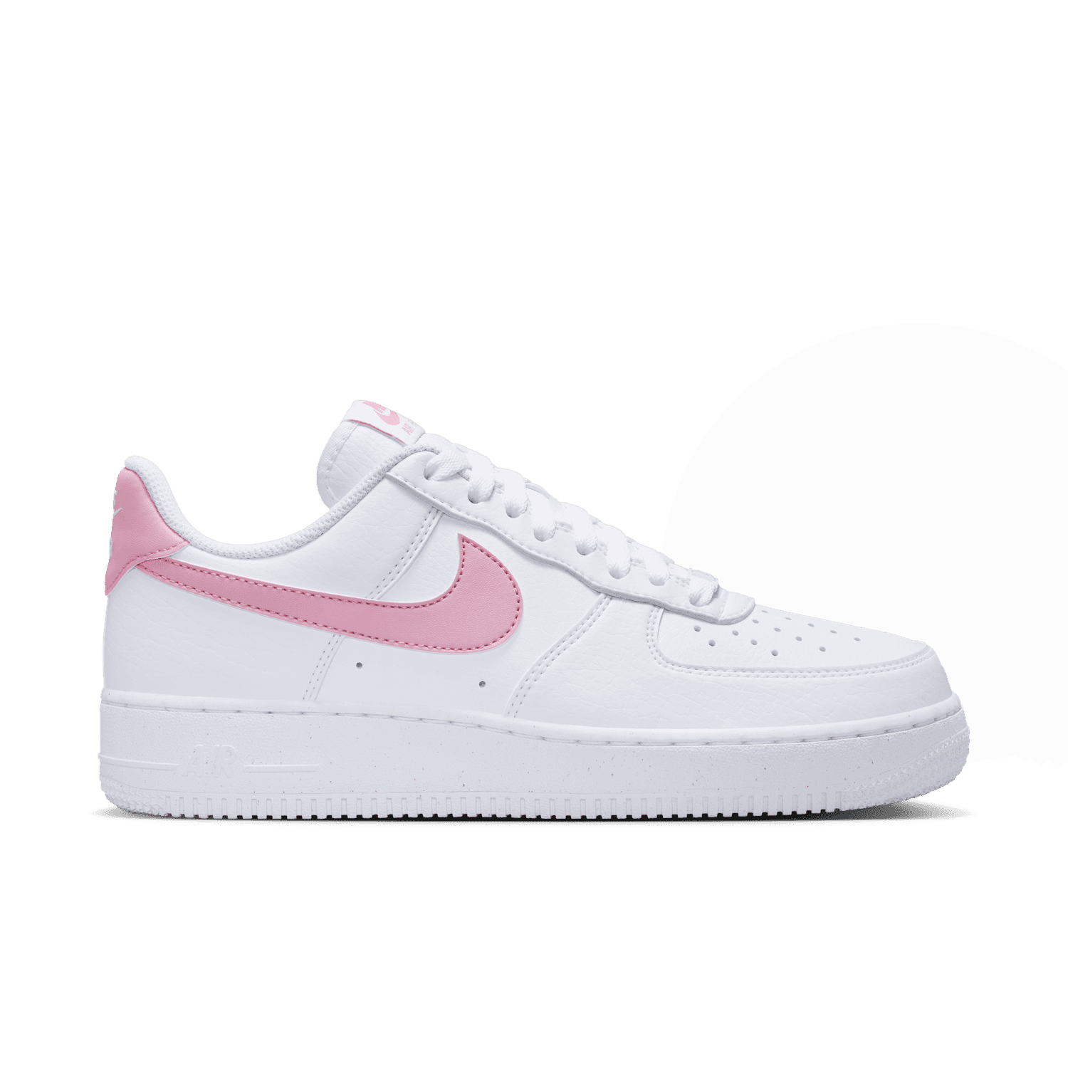 women's air force 1 pink and white