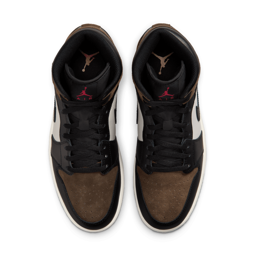 Air Jordan 1 Mid 'Black/Palomino'