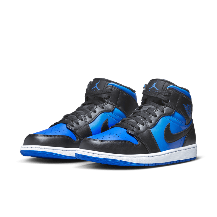 Air Jordan 1 Mid 'Black/Royal Blue'