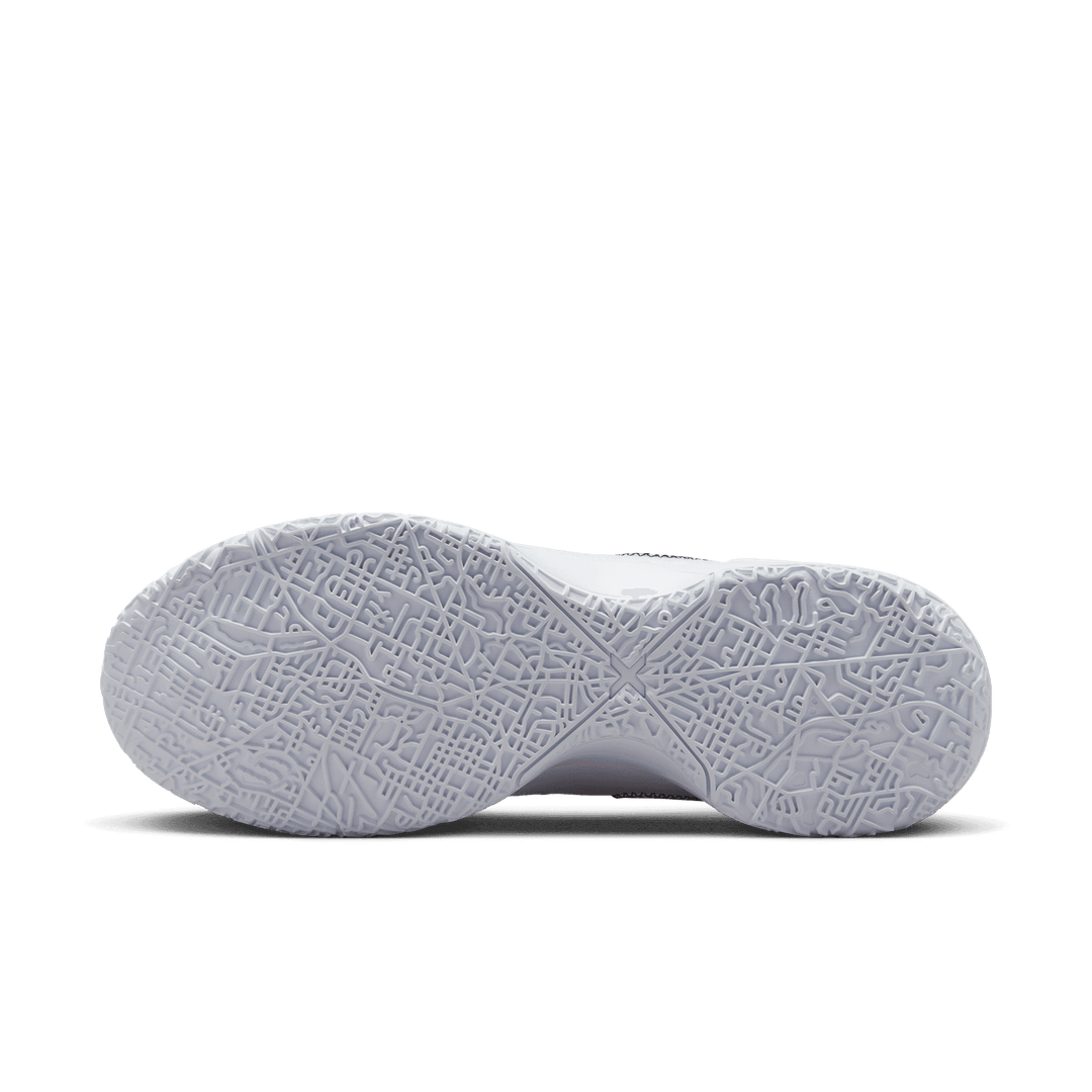 Nike Lebron NXXT Gen White Metallic Silver Courtside Sneakers