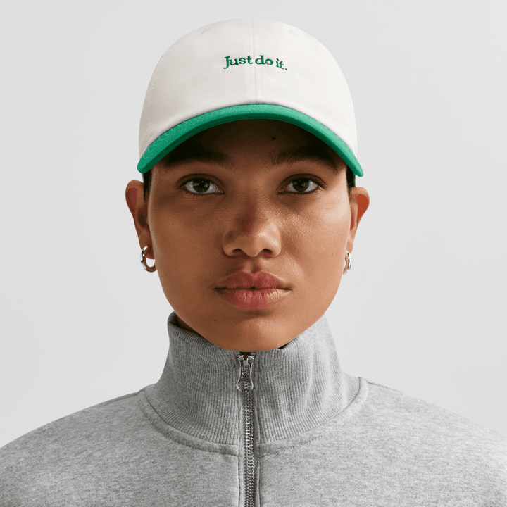Nike Club Unstructured JDI Cap 'Sail/Malachite'