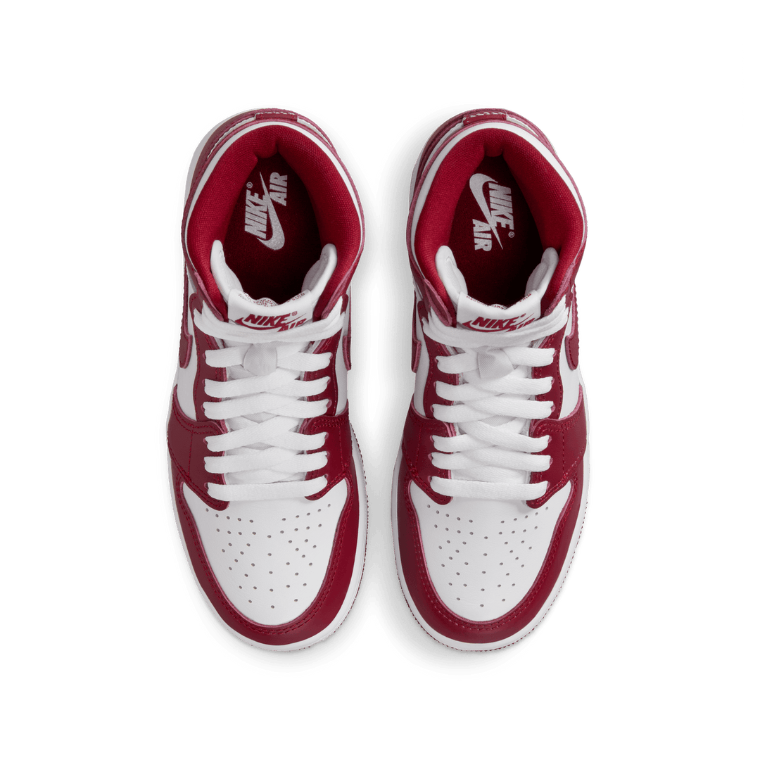 Air Jordan 1 Retro High OG 'White/Team Red' GS