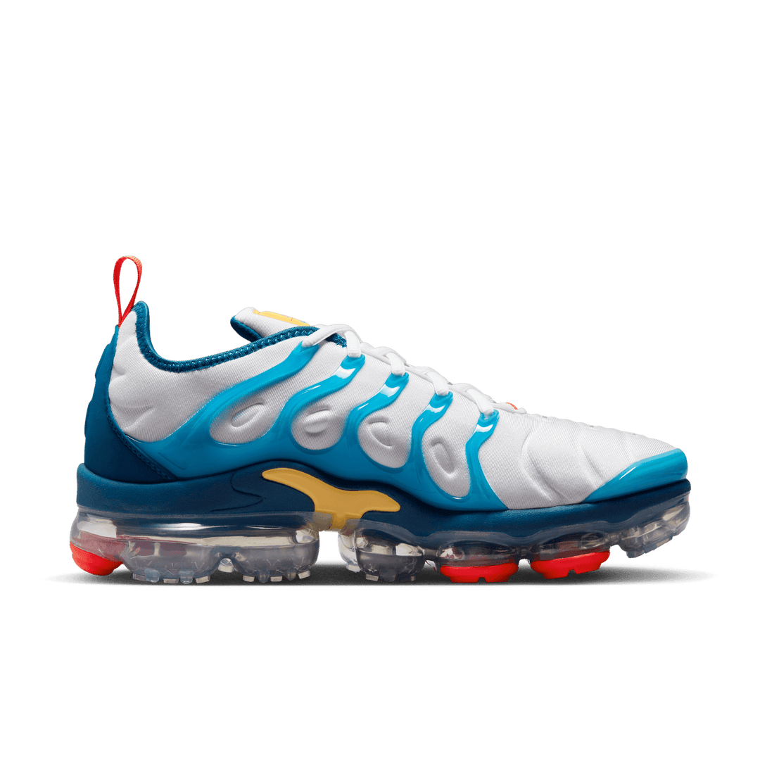 Nike vapormax plus white 2025 orange