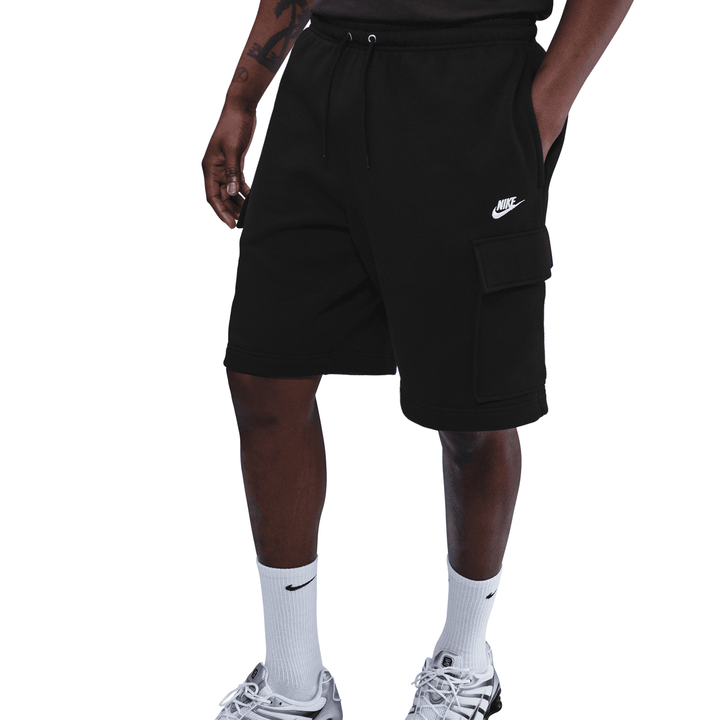 Nike Club Men's Fleece Cargo Shorts 'Black'