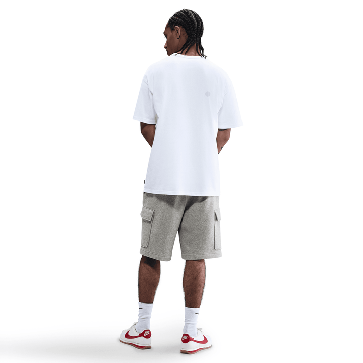 Nike Club Men's Fleece Cargo Shorts 'Dark Grey Heather'