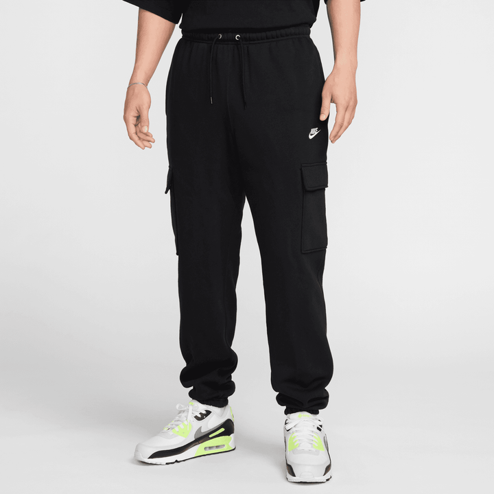 Nike Club Fleece Cargo Pants 'Black'