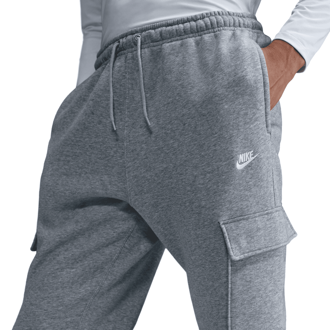 Nike Club Fleece Cargo Pants 'Dark Grey Heather'