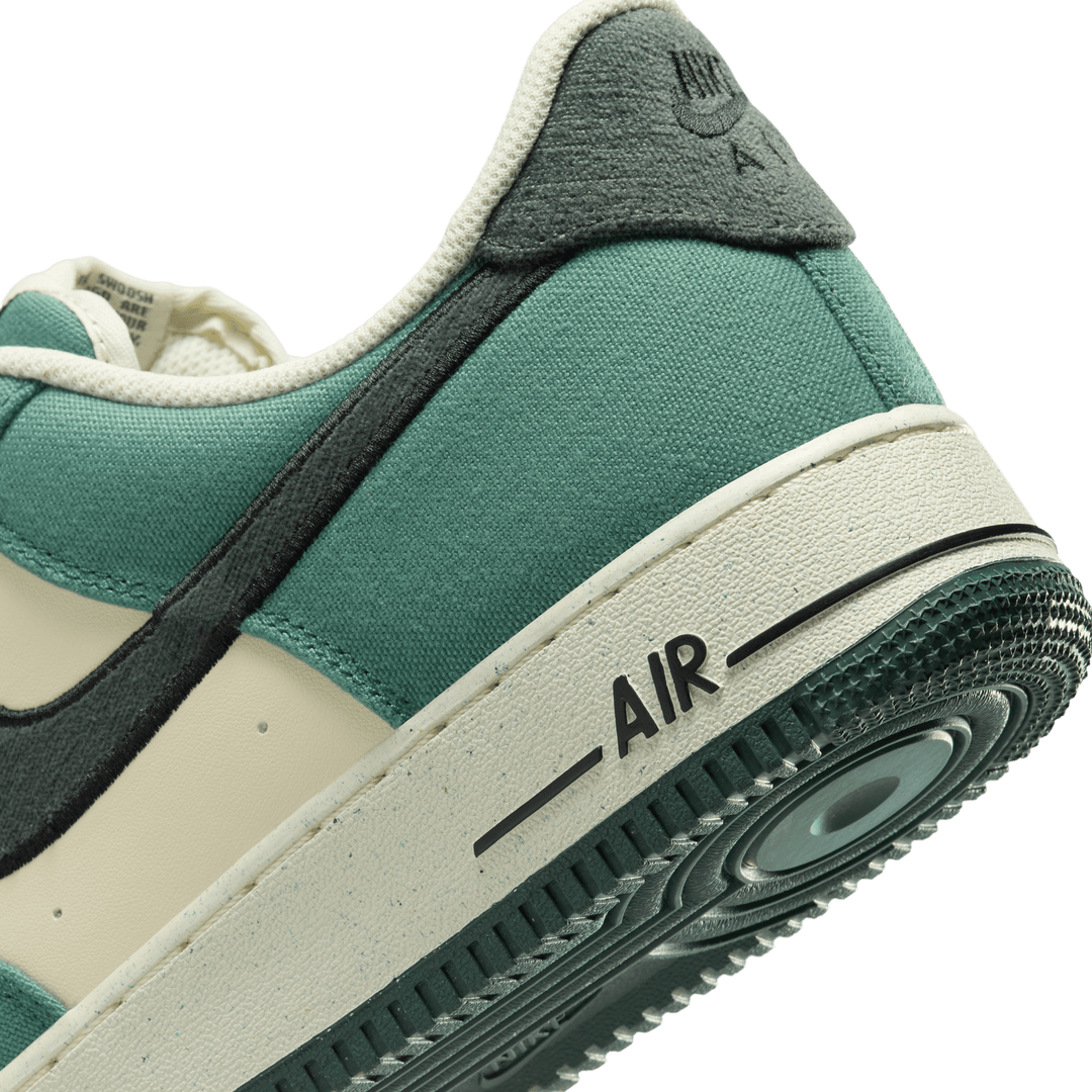 Nike Air Force 1 07 LV8 Coconut Milk Vintage Green Courtside Sneakers