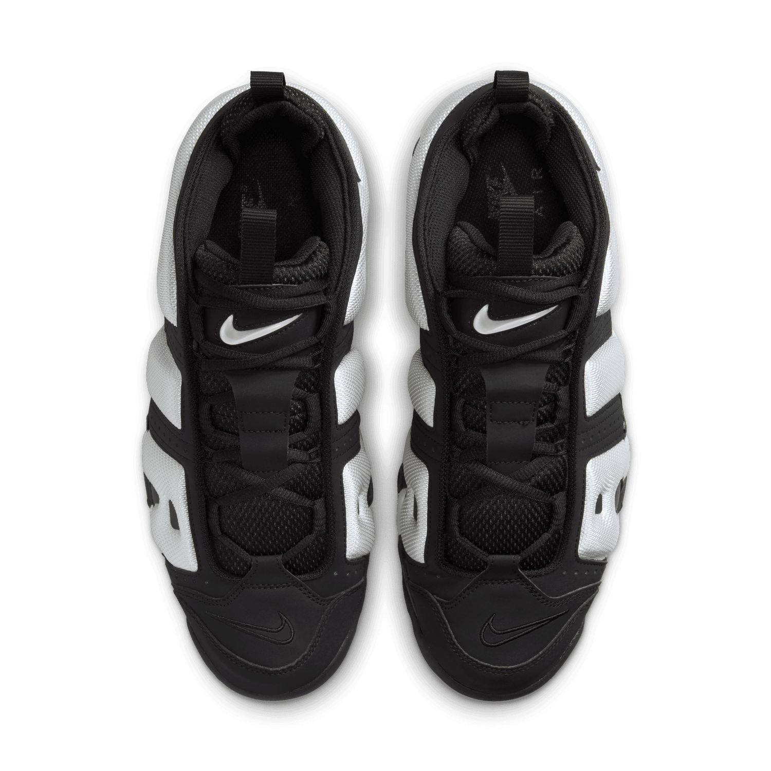 uptempo black grey white
