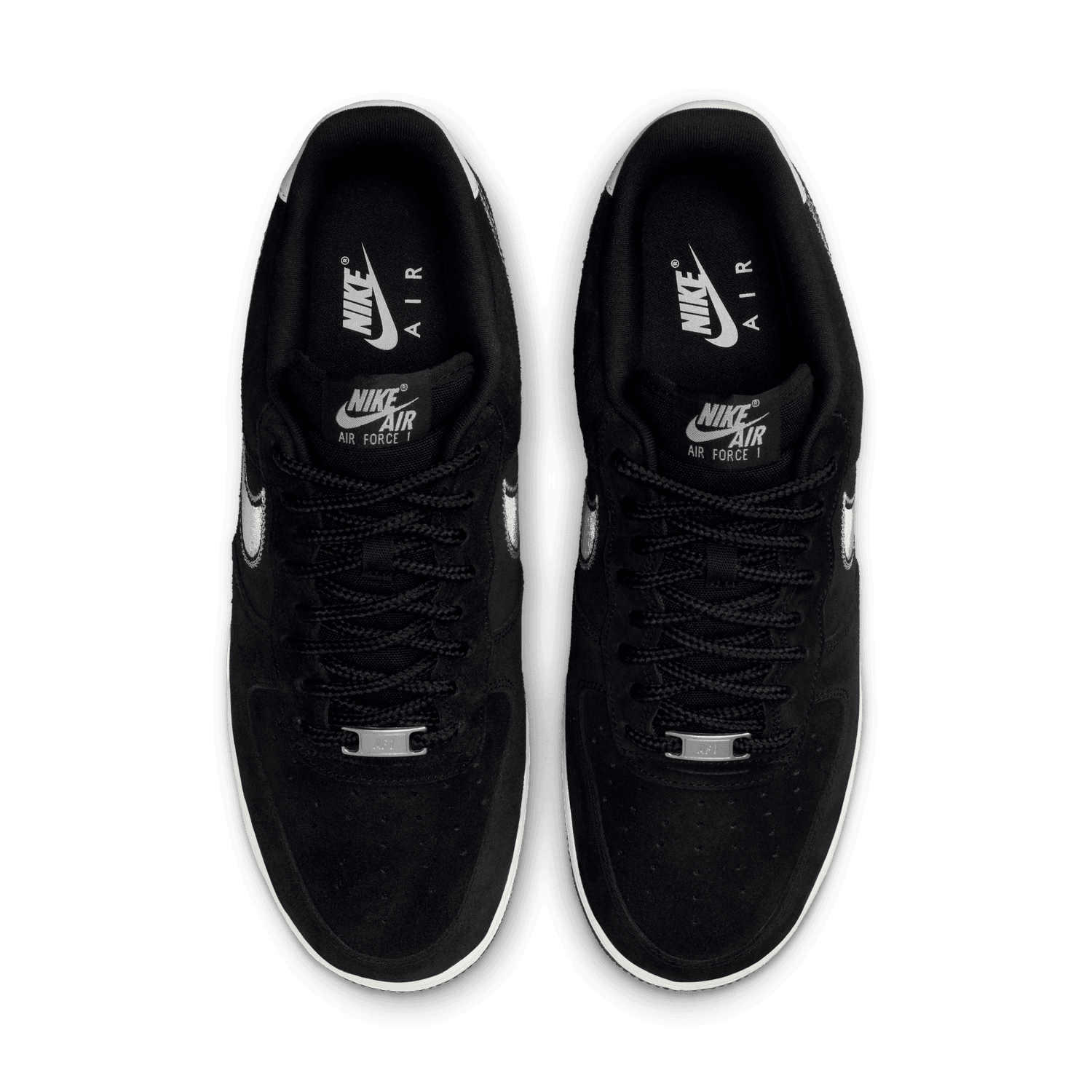 black nike air force max