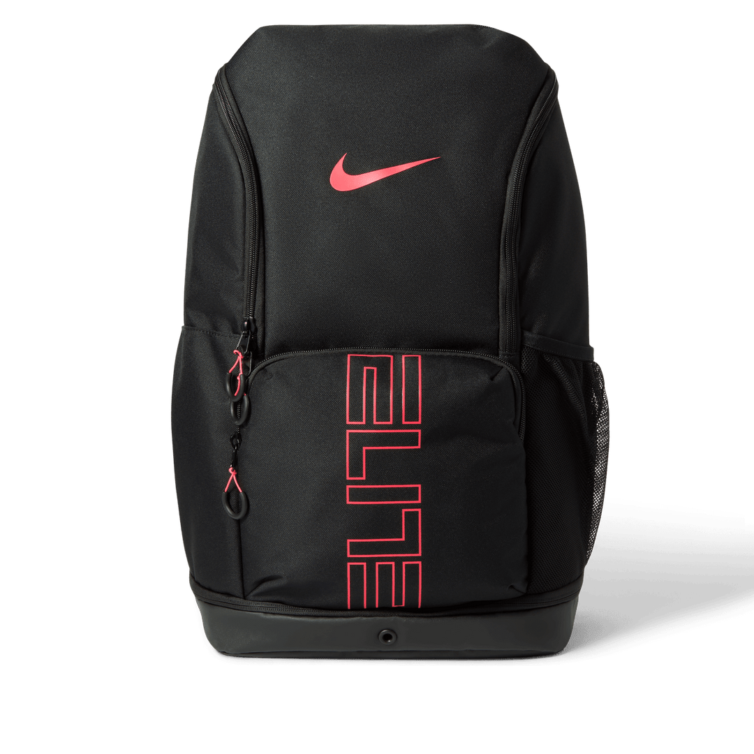 Nike Varsity Elite Backpack 'Black/Laser Crimson'