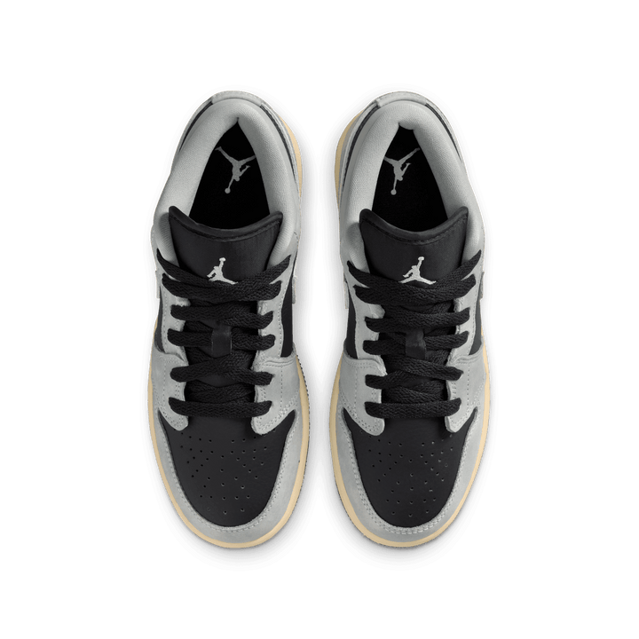 Air Jordan 1 Low SE 'Black/Smoke Grey' GS