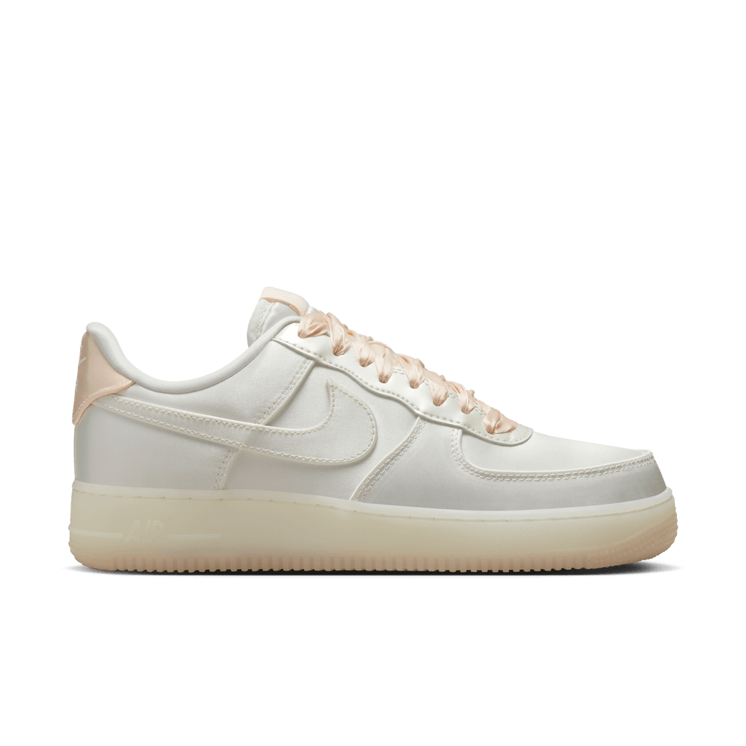 Women s Nike Air Force 1 07 LV8 Sail Barely Orange Courtside Sneakers