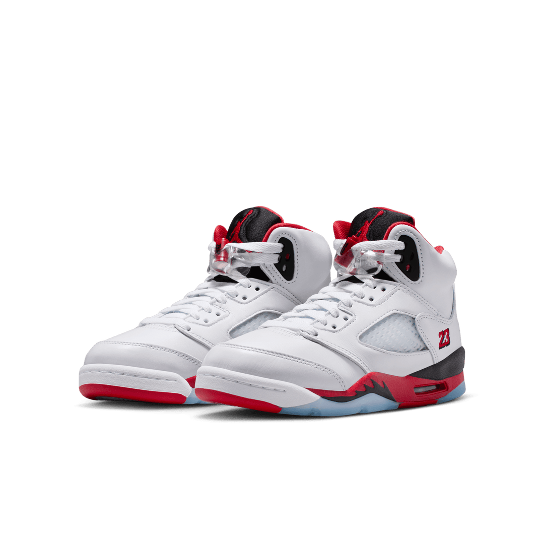 Air Jordan 5 Retro 'Fire Red/Black Tongue' GS