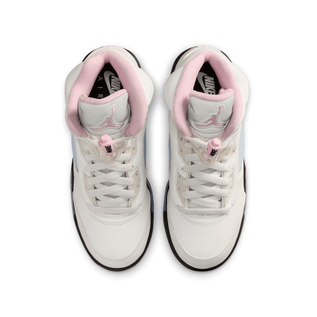 Air Jordan 5 Retro 'White/Soft Pink' GS