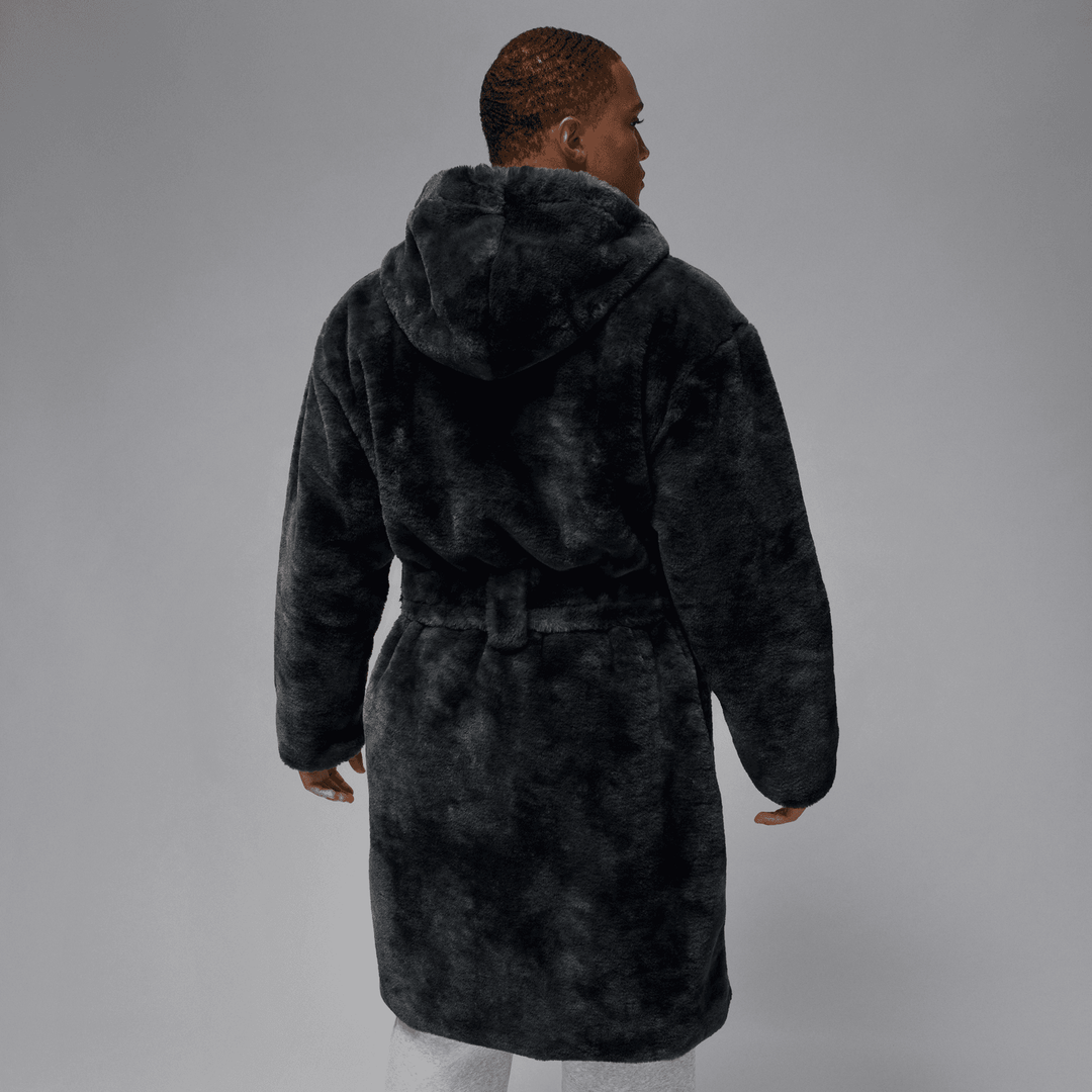 Air Jordan Brooklyn Faux Fur Robe 'Thunder Grey'