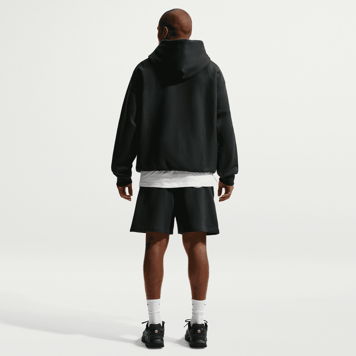 Nike Solo Swoosh Zip Up Hoodie 'Black/White'