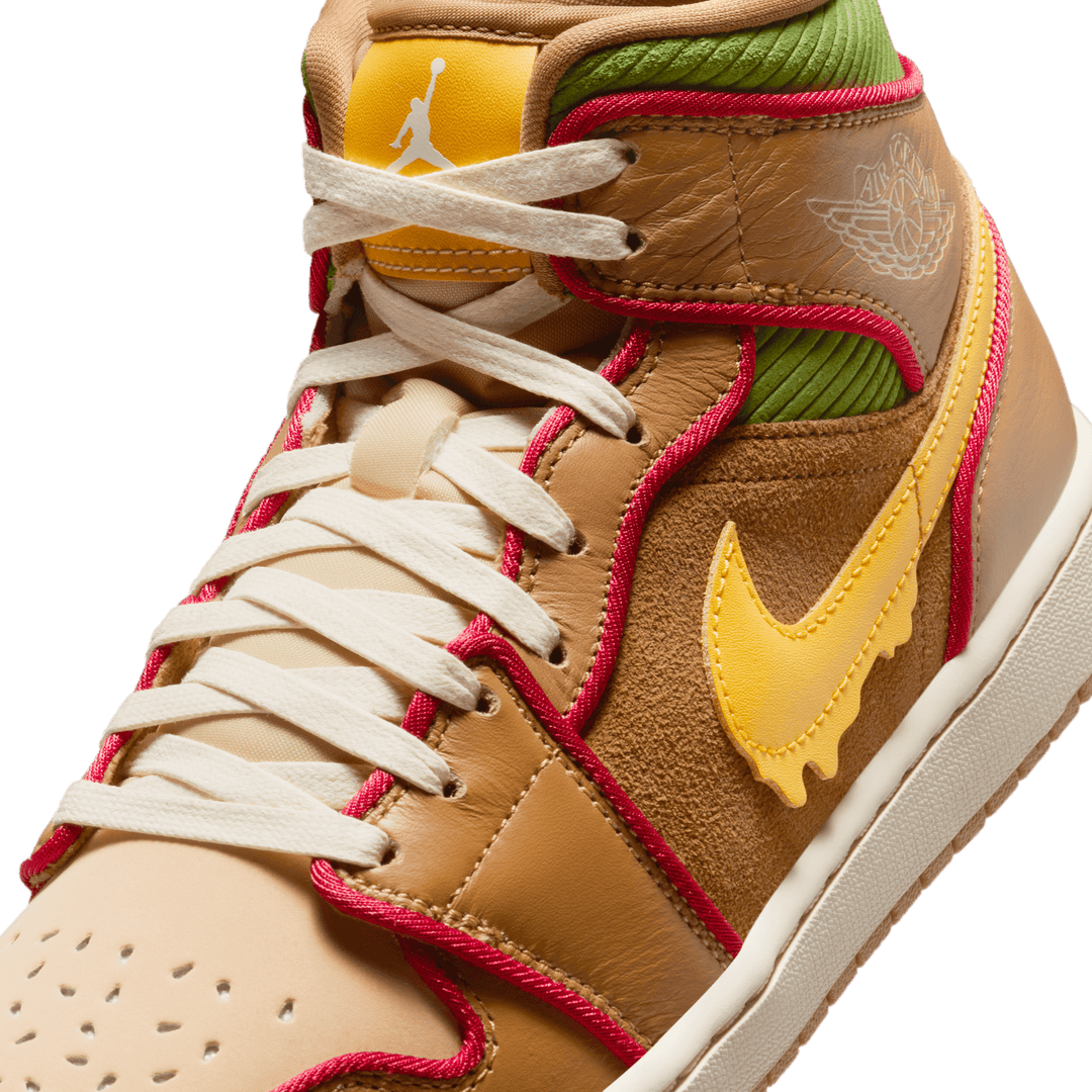 Air Jordan 1 Mid SE 'Cheeseburger'