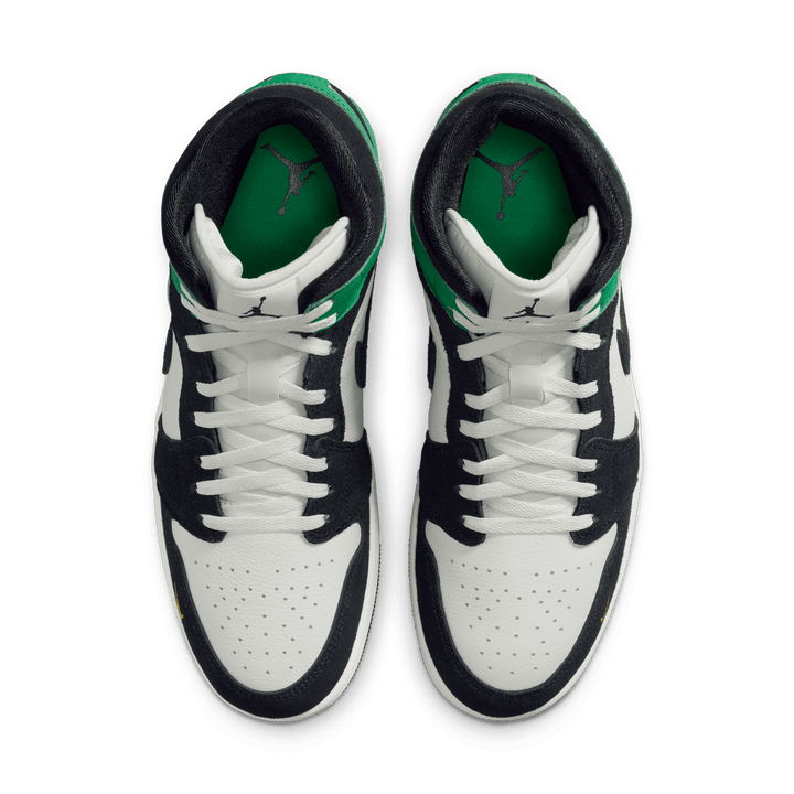 Air Jordan 1 Mid SE 'Summit White/Lucky Green'