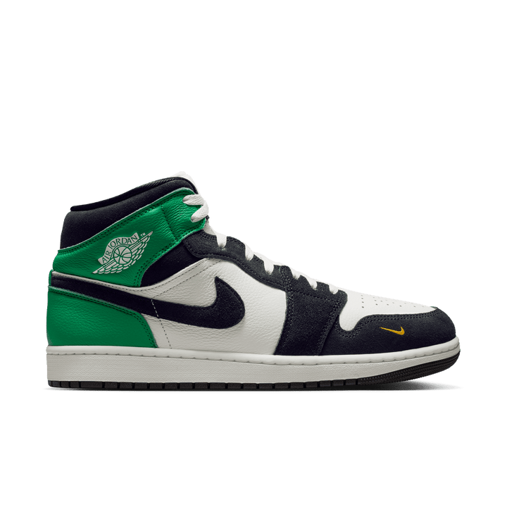 Air Jordan 1 Mid SE 'Summit White/Lucky Green'