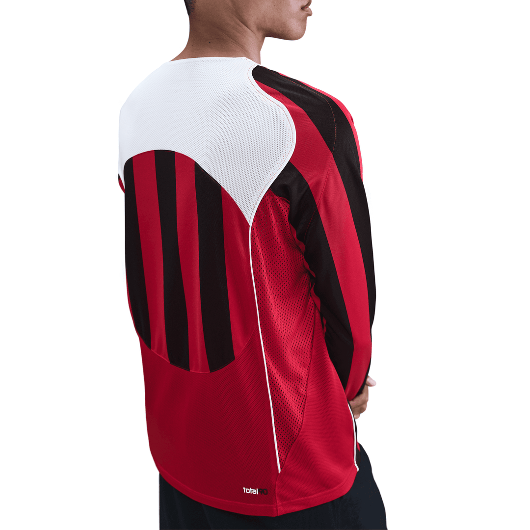 Nike Total 90 DF LS Soccer Top 'Red/Black'