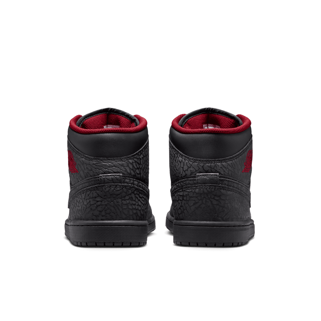 Air Jordan 1 Mid SE 'Black Elephant Print'