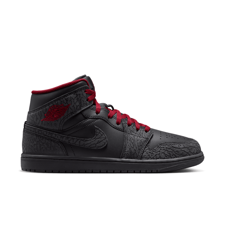 Air Jordan 1 Mid SE 'Black Elephant Print'