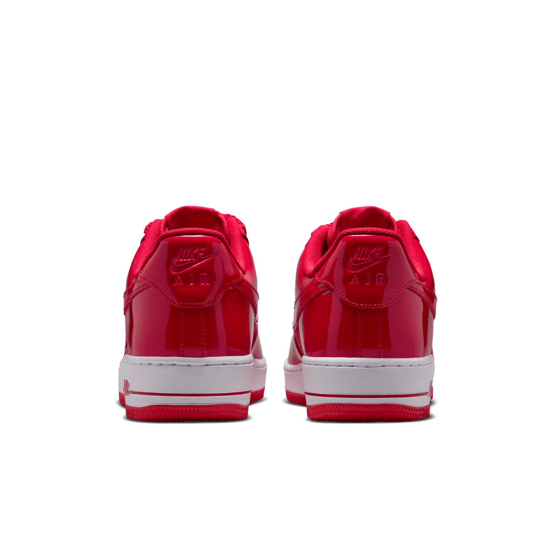 Nike Air Force 1 '07 LV8 Patent 'University Red'