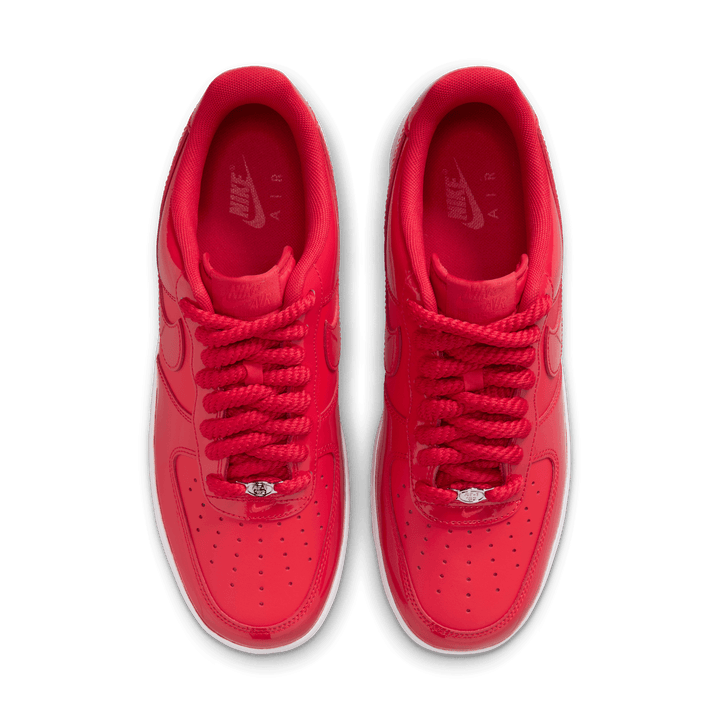 Nike Air Force 1 '07 LV8 Patent 'University Red'