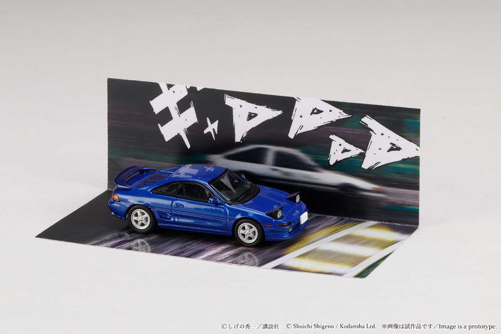 Hobby Japan - Pre-Order - JDM64 1/64 MAZDA RX-7 (FC3S) RedSuns Initial D Ryosuke Takahashi VS Kyoichi Sudou