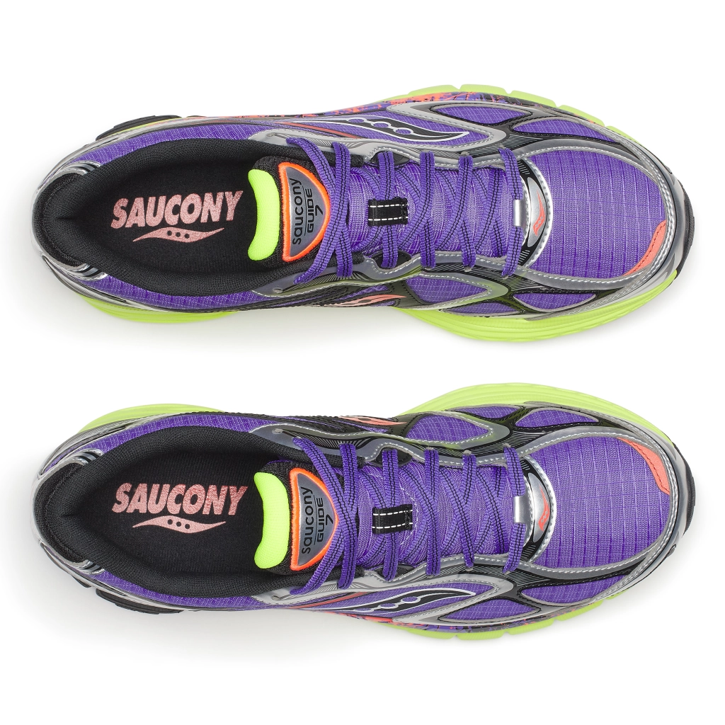 Saucony ProGrid Guide 7 'Purple/Citron'