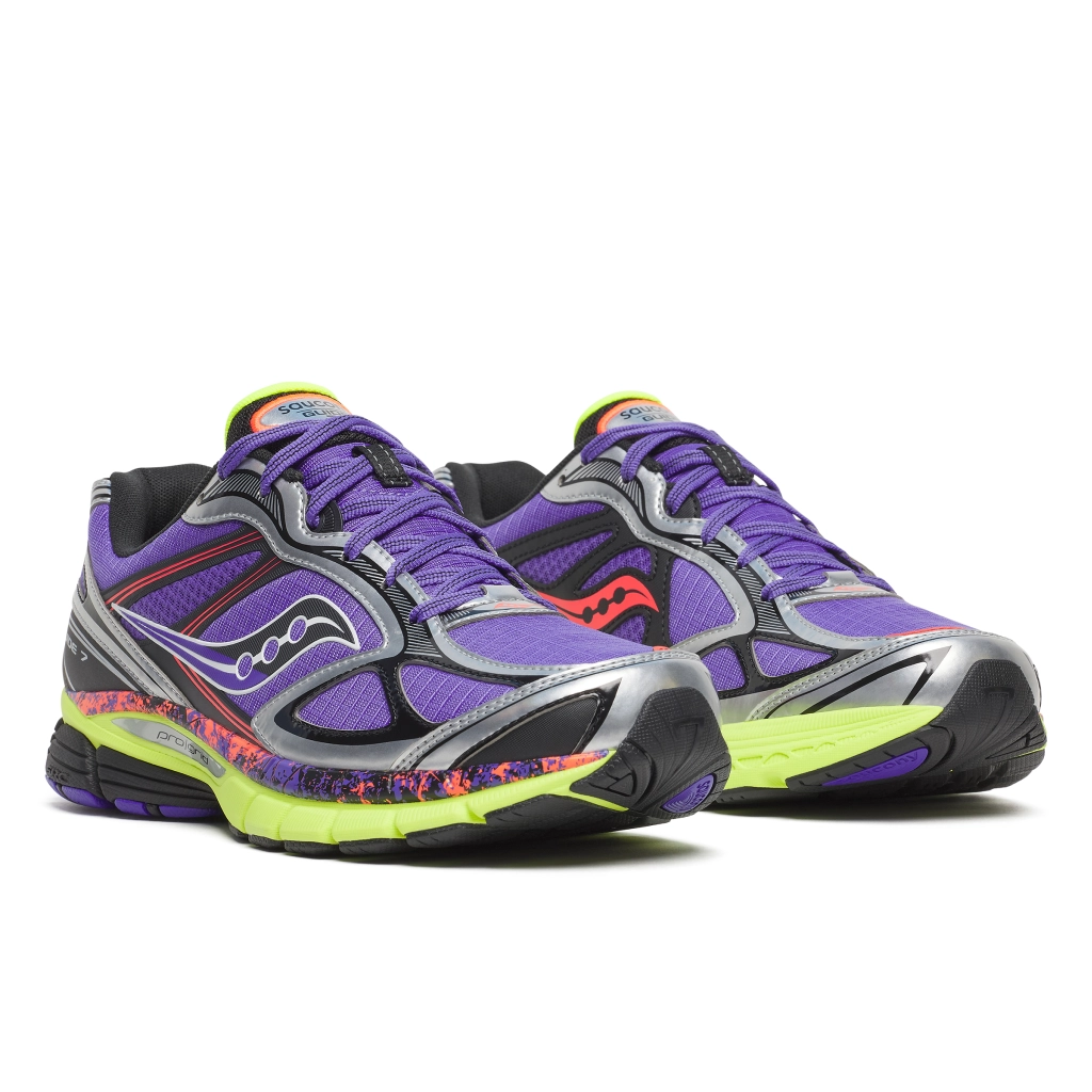 Saucony ProGrid Guide 7 'Purple/Citron'
