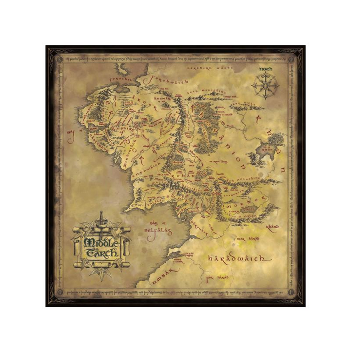 The Lord of The Rings Map of Middle-Earth 1000pc Puzzle