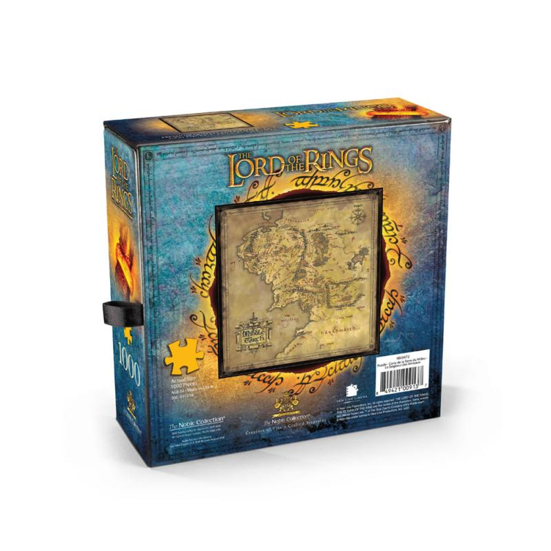 The Lord of The Rings Map of Middle-Earth 1000pc Puzzle