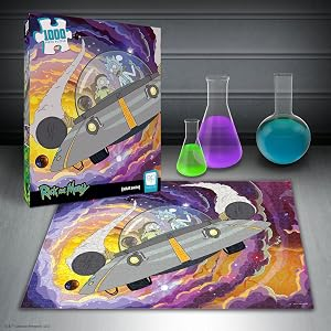 Rick and Morty “The Outside World is Our Enemy, Morty!” 1000 Piece Jigsaw Puzzle