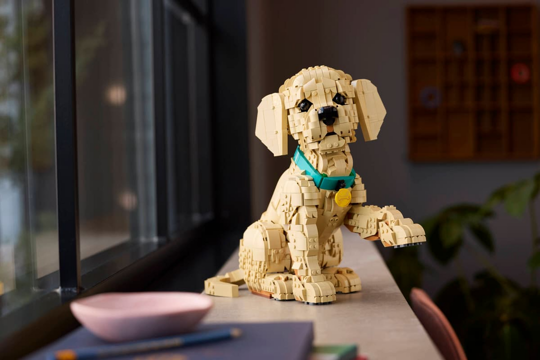 LEGO® Icons Golden Retriever Puppy 11384