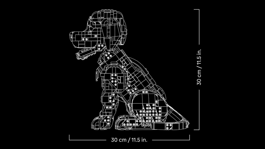 LEGO® Icons Golden Retriever Puppy 11384
