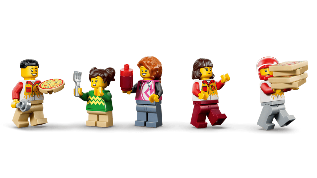 LEGO® City Pizza Delivery Experience with Vehicles 60496