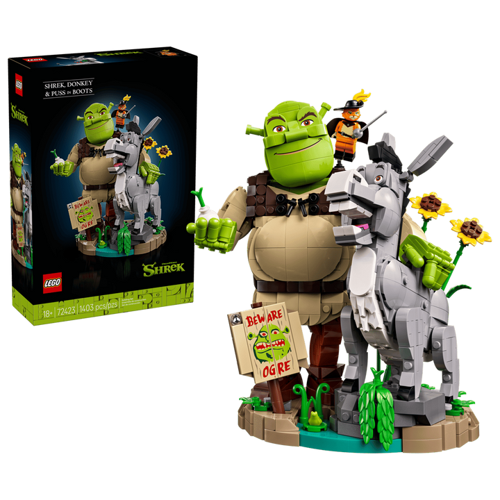 LEGO® Shrek, Donkey & Puss in Boots 72423