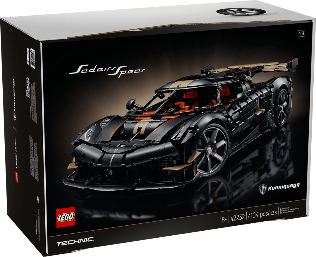 LEGO® Technic™ Koenigsegg Sadair's Spear Megacar 42232