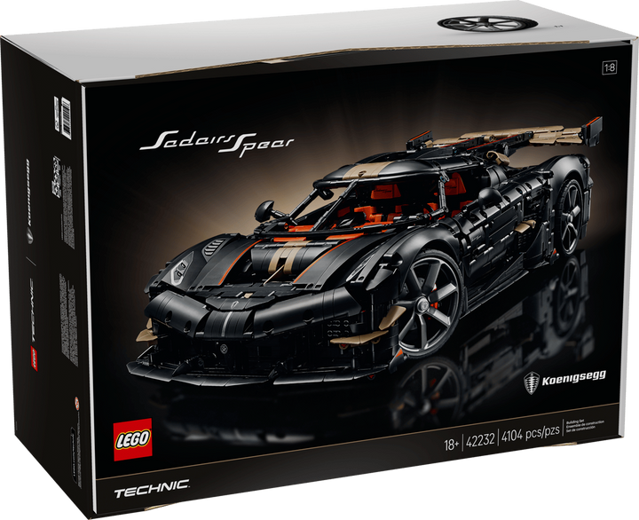 LEGO® Technic™ Koenigsegg Sadair's Spear Megacar 42232