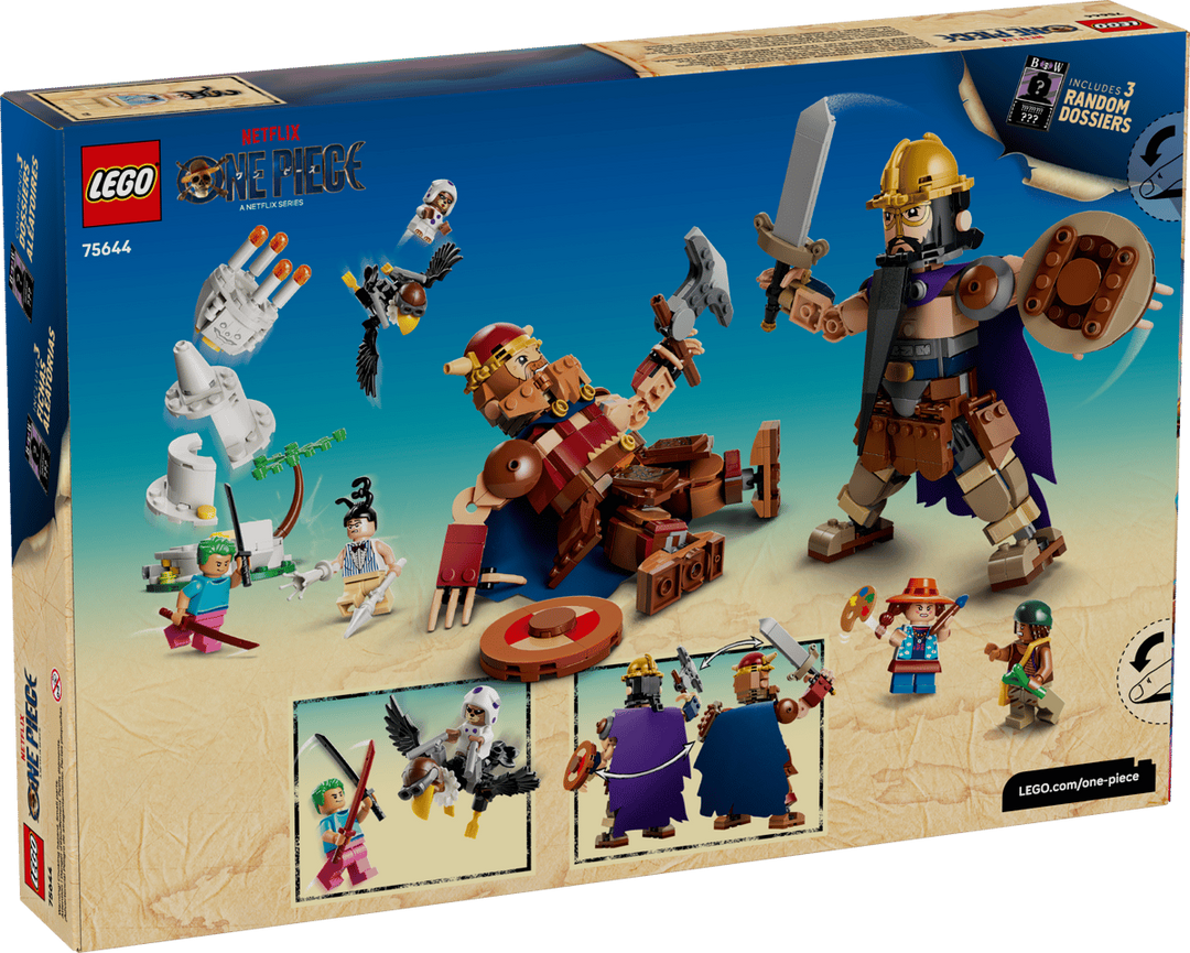 LEGO® One Piece Dorry vs. Brogy – Giants of Little Garden 75644