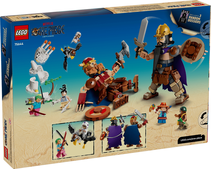 LEGO® One Piece Dorry vs. Brogy – Giants of Little Garden 75644