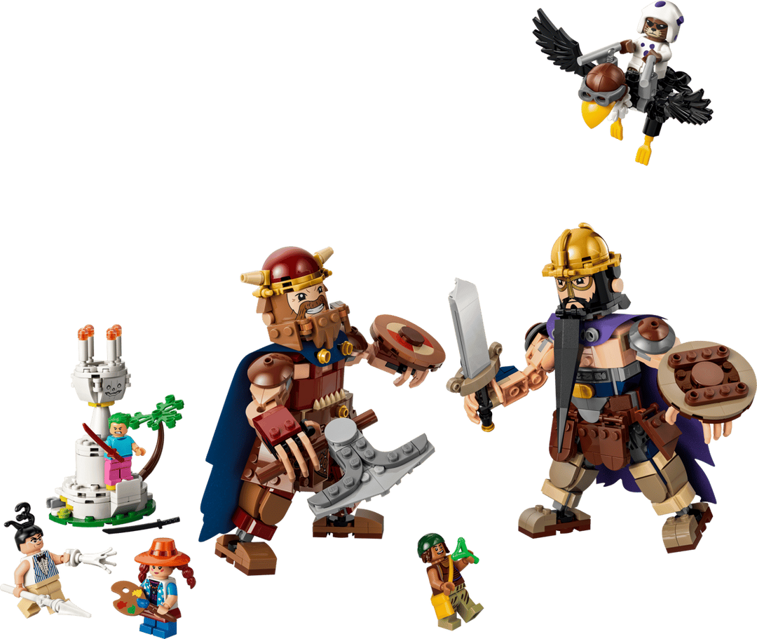 LEGO® One Piece Dorry vs. Brogy – Giants of Little Garden 75644